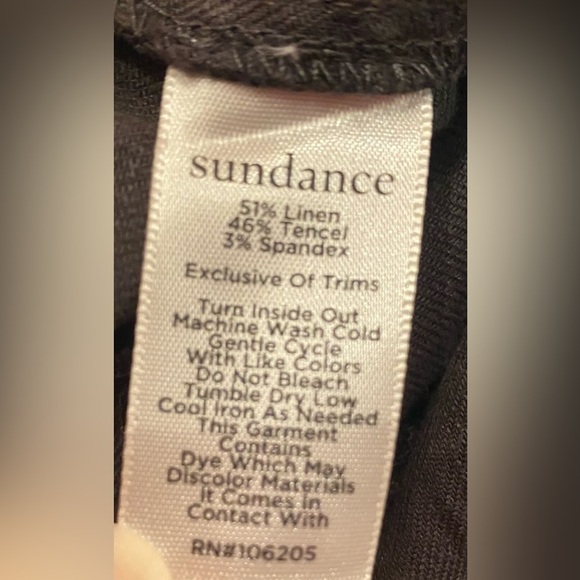 Sundance Pants Woman’s Size 8 Gray Casual Pants - Picture 5 of 7